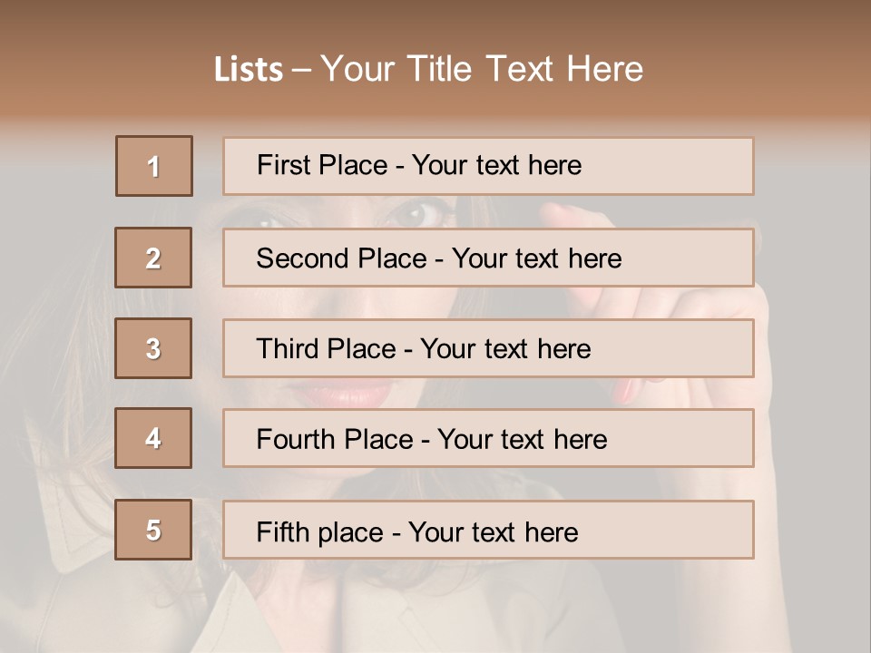 Agent Playing Fantasize PowerPoint Template