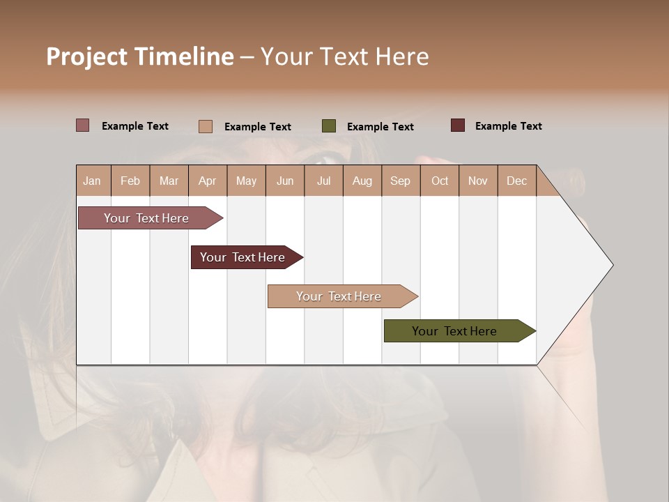 Agent Playing Fantasize PowerPoint Template