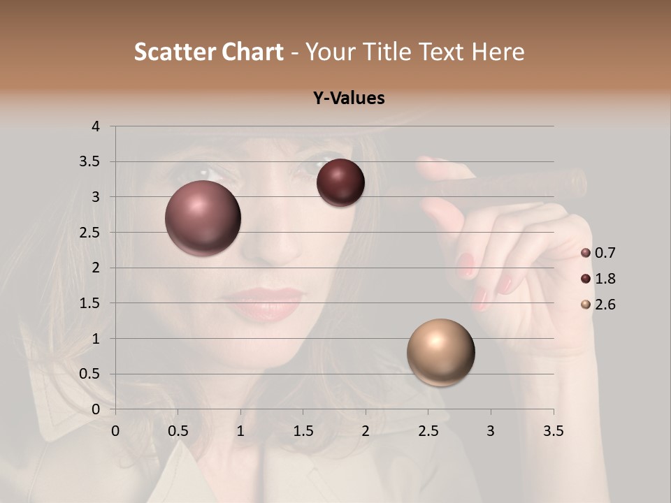 Agent Playing Fantasize PowerPoint Template