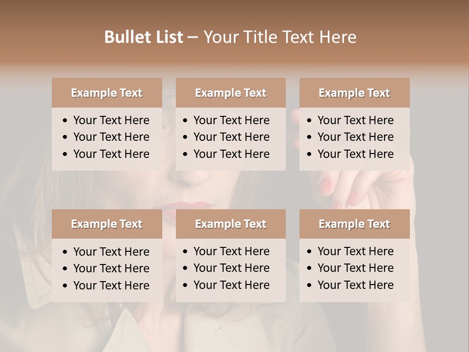 Agent Playing Fantasize PowerPoint Template