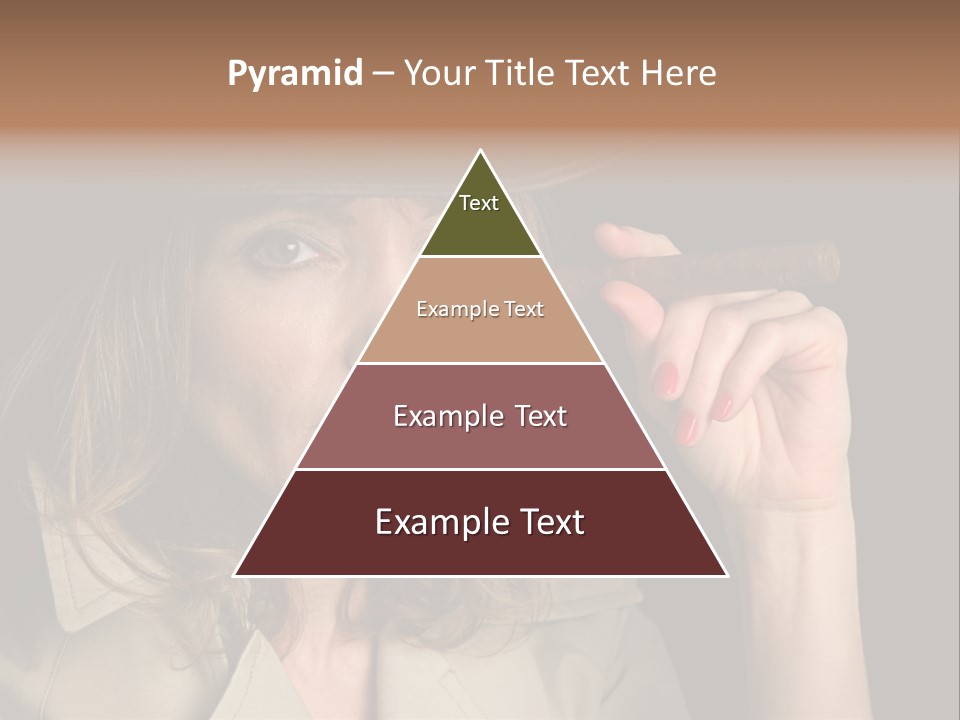 Agent Playing Fantasize PowerPoint Template