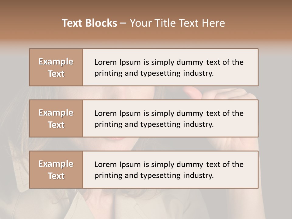 Agent Playing Fantasize PowerPoint Template