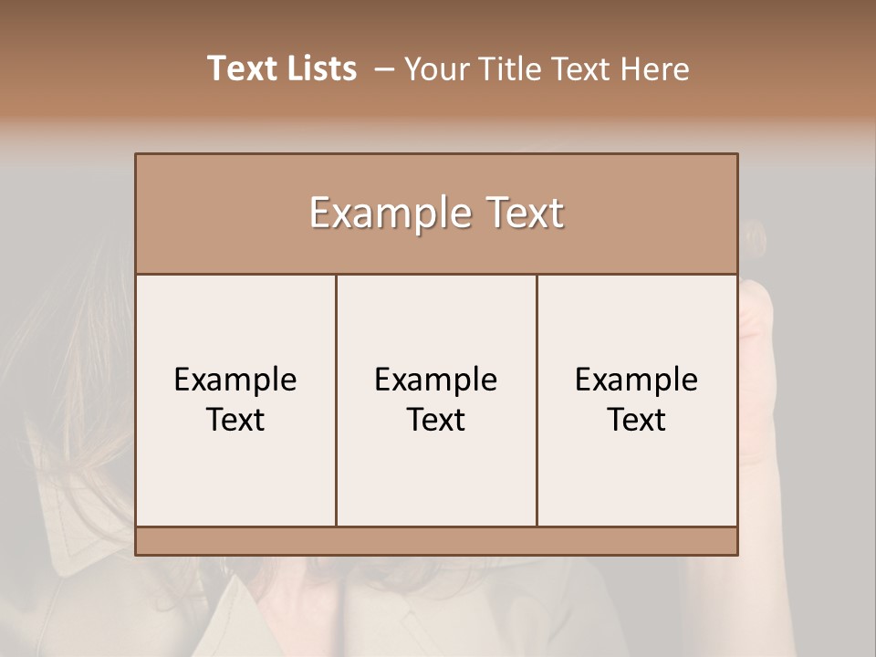 Agent Playing Fantasize PowerPoint Template