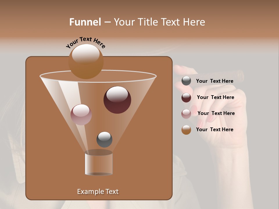 Agent Playing Fantasize PowerPoint Template