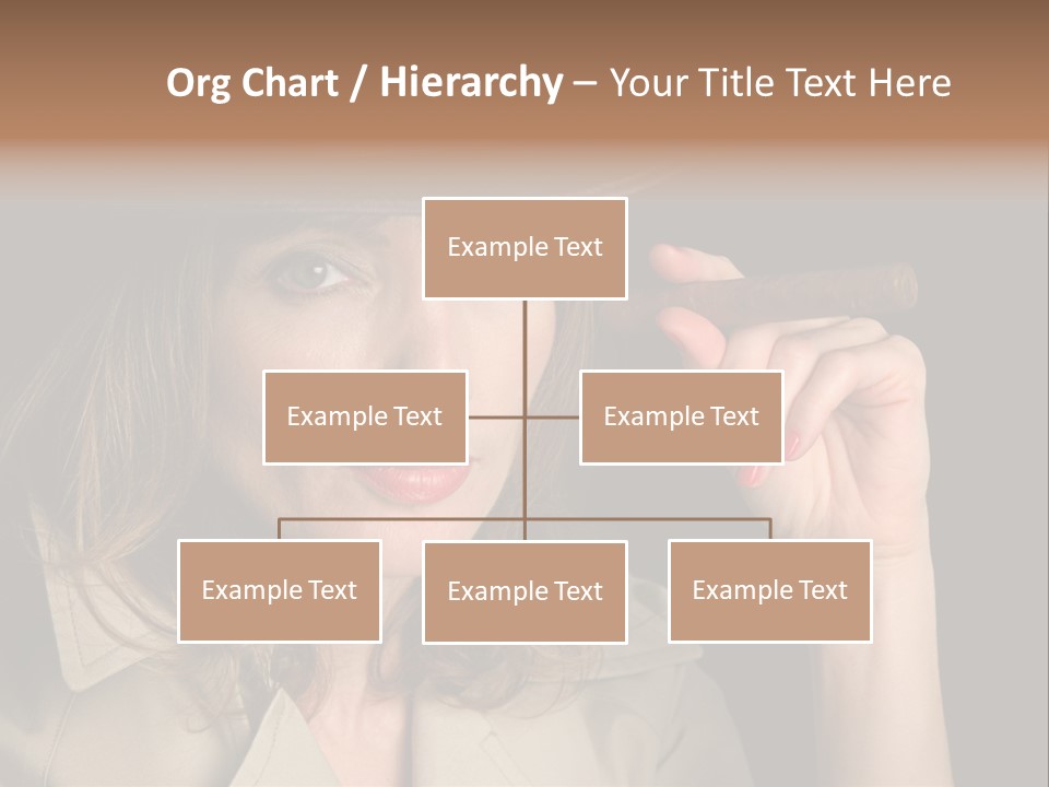 Agent Playing Fantasize PowerPoint Template