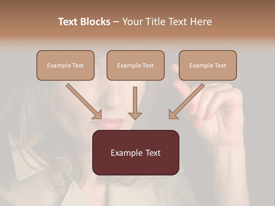 Agent Playing Fantasize PowerPoint Template