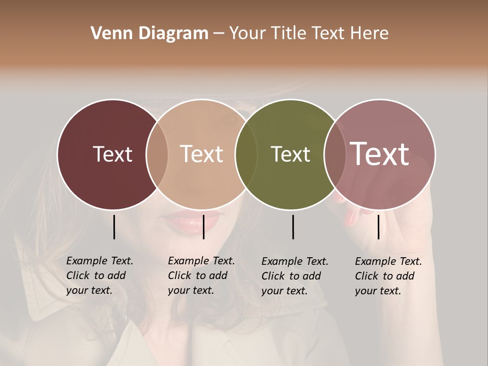 Agent Playing Fantasize PowerPoint Template