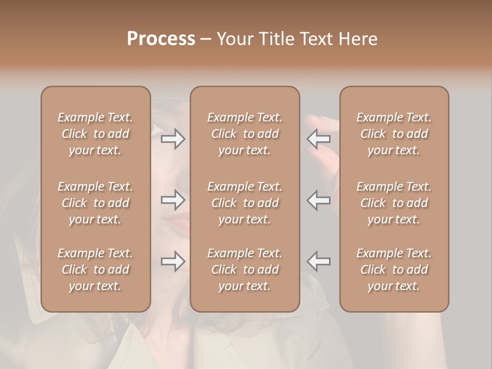 Agent Playing Fantasize PowerPoint Template
