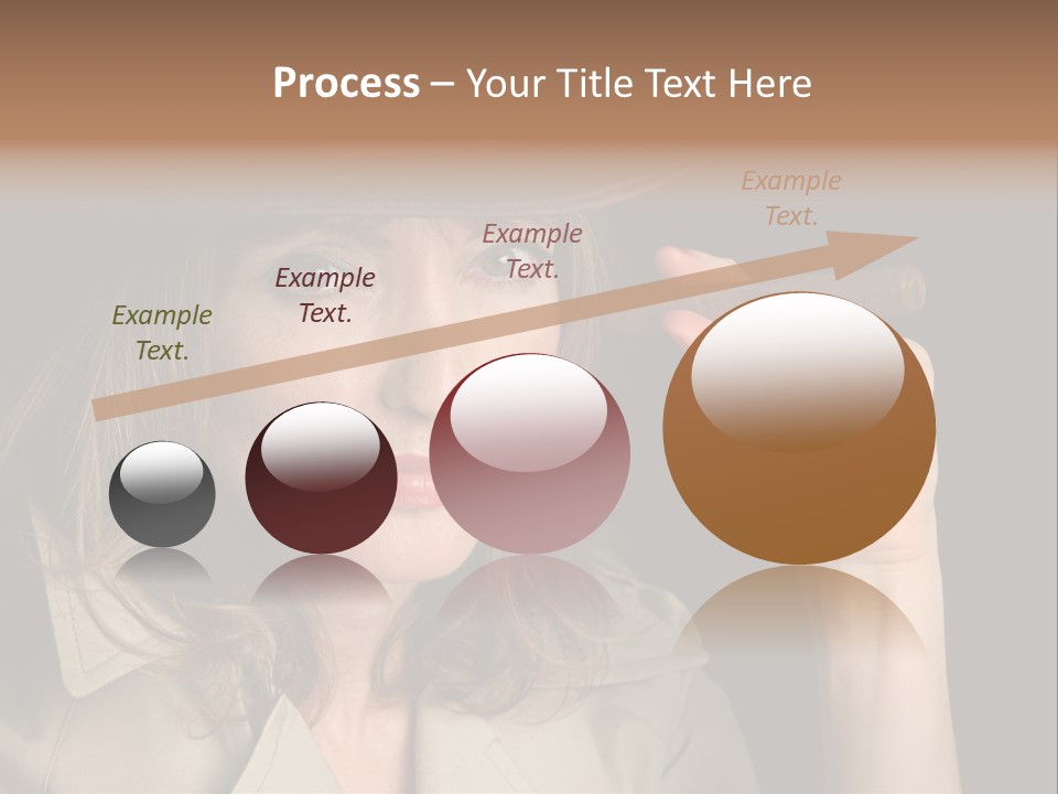 Agent Playing Fantasize PowerPoint Template