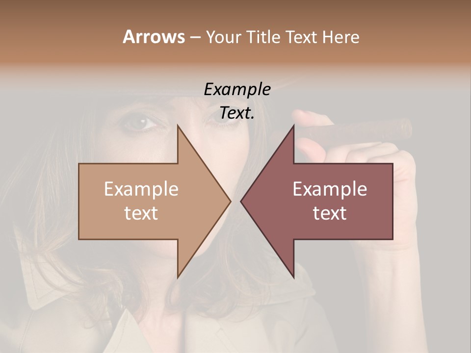 Agent Playing Fantasize PowerPoint Template