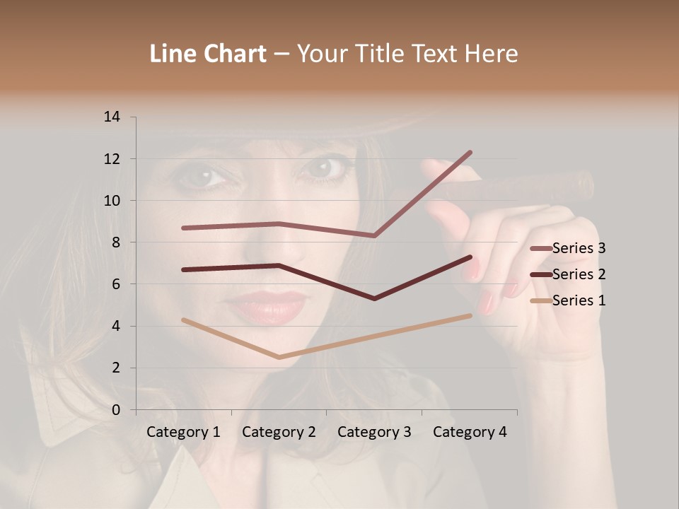Agent Playing Fantasize PowerPoint Template