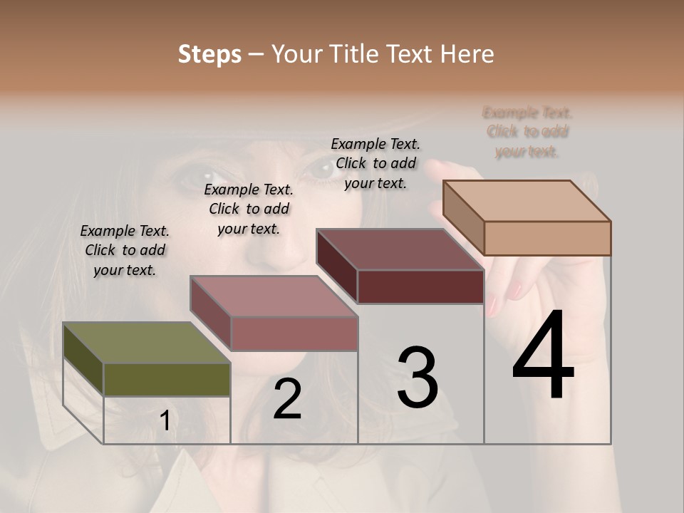 Agent Playing Fantasize PowerPoint Template