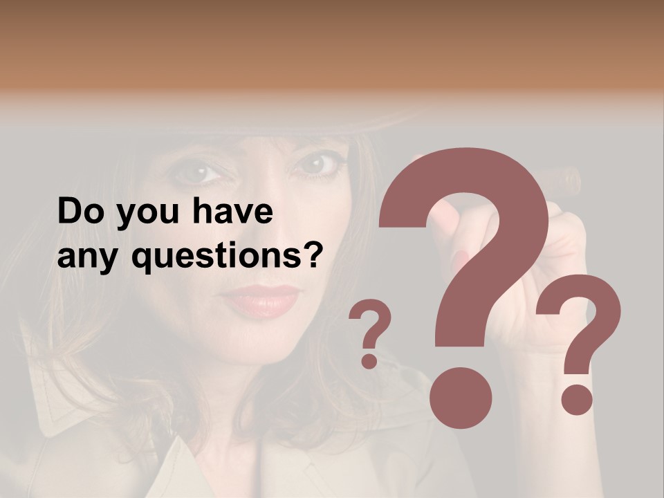 Agent Playing Fantasize PowerPoint Template