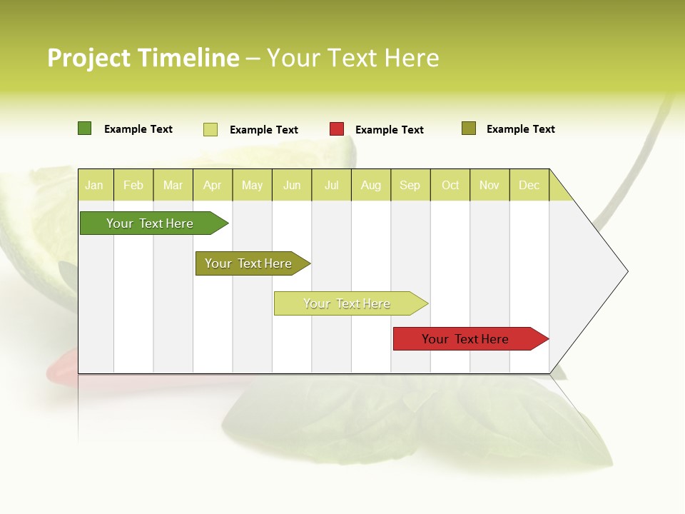 Herb Chili Pepper Isolated PowerPoint Template