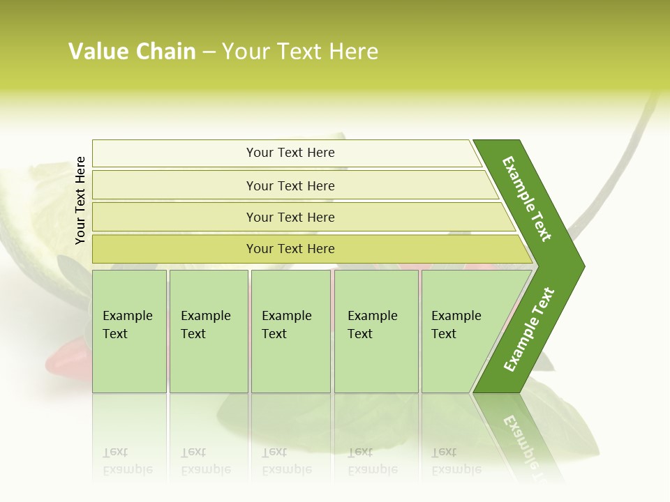 Herb Chili Pepper Isolated PowerPoint Template