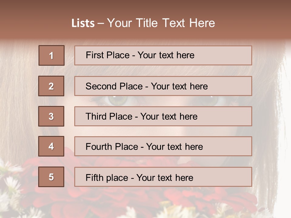Only Y Glamour PowerPoint Template