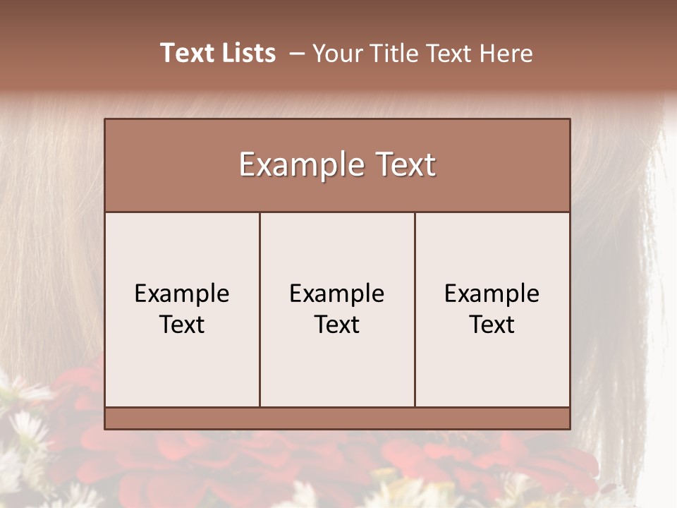 Only Y Glamour PowerPoint Template