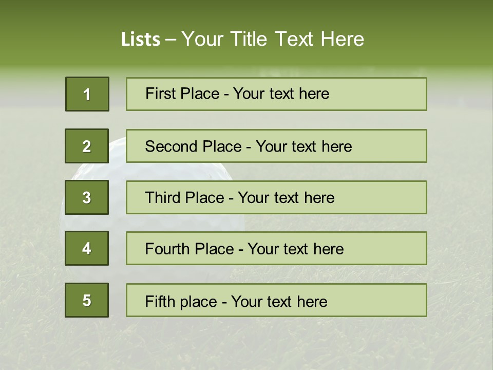 Leisure Talent Nearly In PowerPoint Template