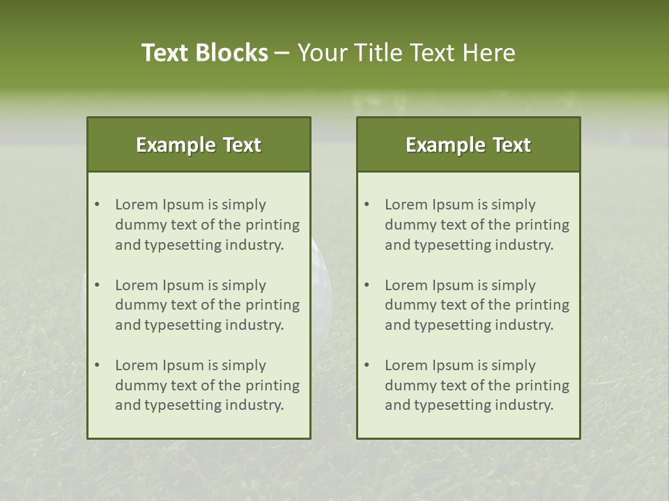 Leisure Talent Nearly In PowerPoint Template