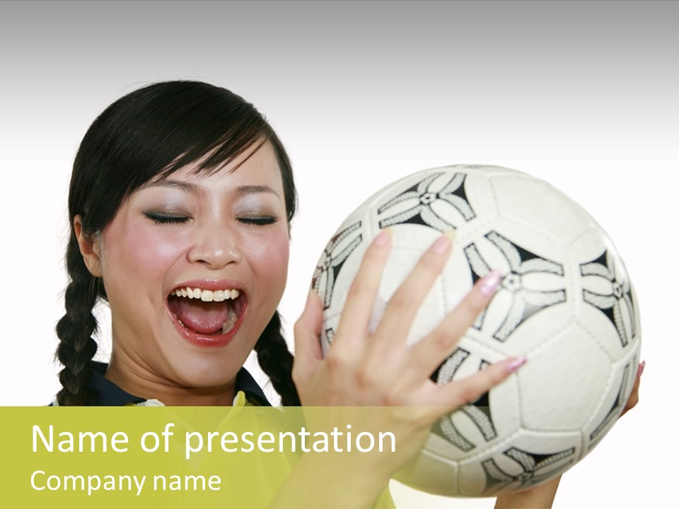 Sexy Player Joy PowerPoint Template