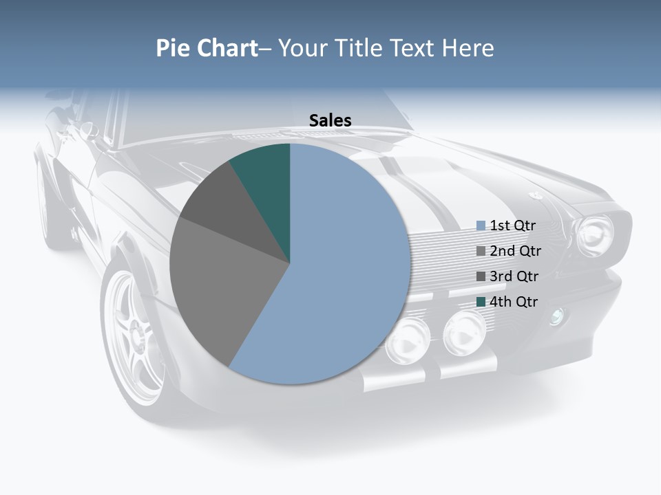 Car Transport Wheel PowerPoint Template
