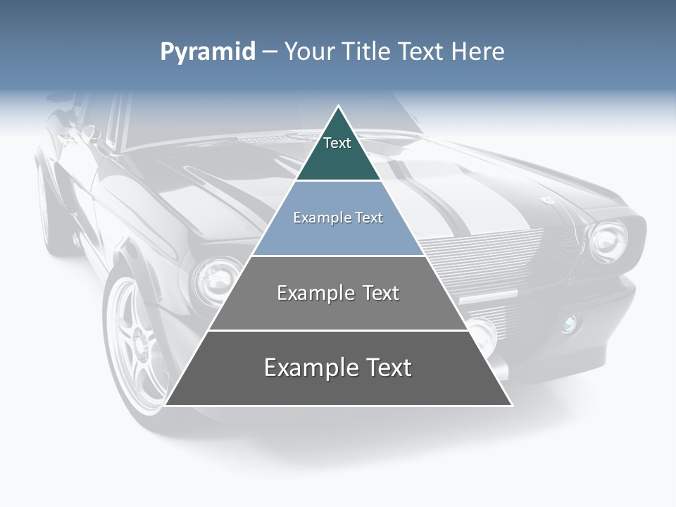 Car Transport Wheel PowerPoint Template