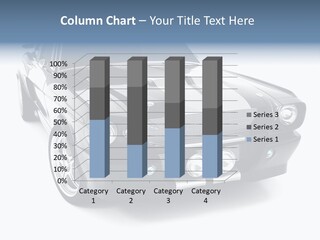 Car Transport Wheel PowerPoint Template