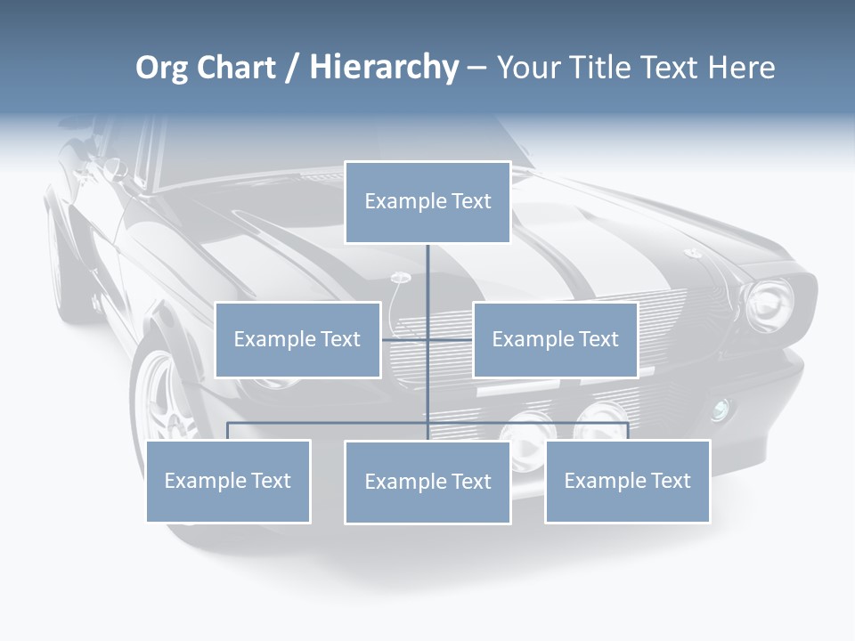 Car Transport Wheel PowerPoint Template
