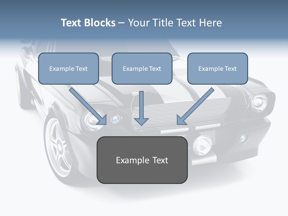 Car Transport Wheel PowerPoint Template