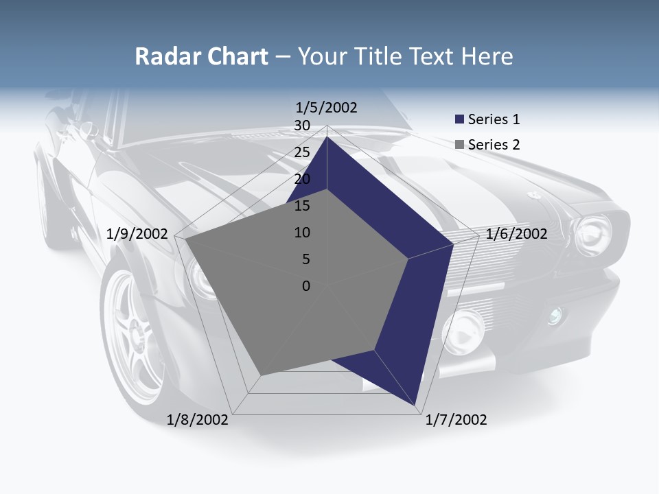 Car Transport Wheel PowerPoint Template