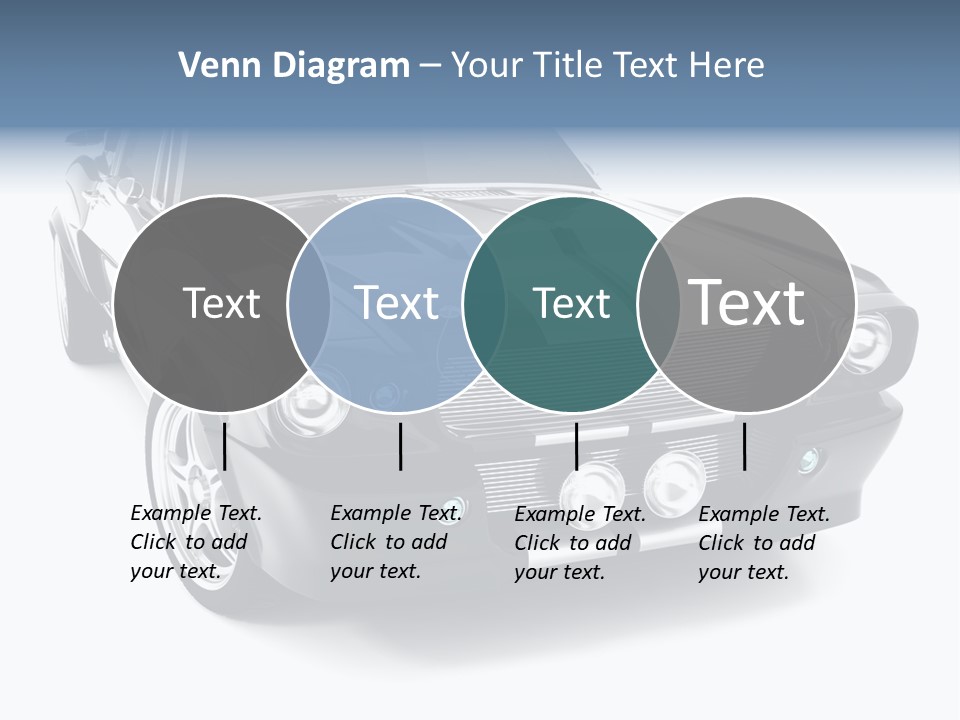 Car Transport Wheel PowerPoint Template