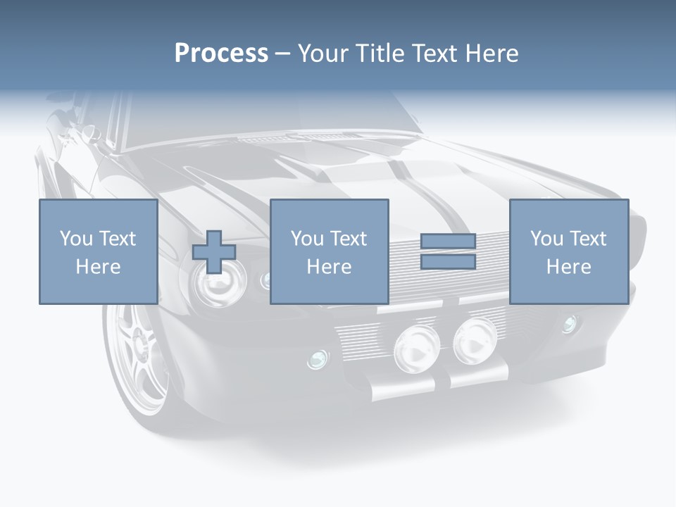 Car Transport Wheel PowerPoint Template