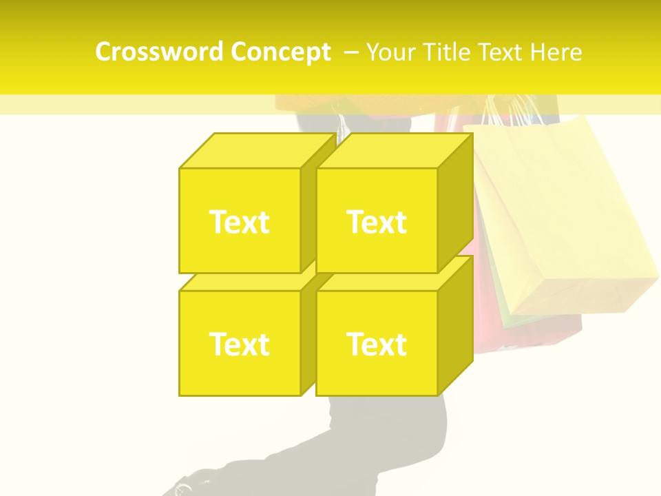 Girl Caucasian Female PowerPoint Template