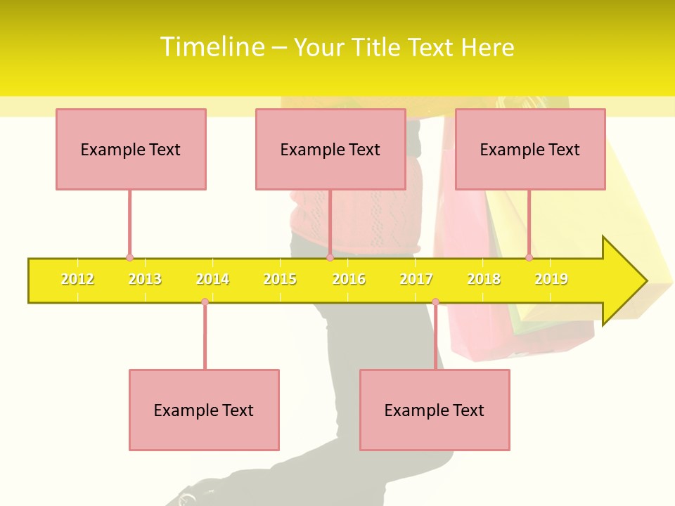 Girl Caucasian Female PowerPoint Template