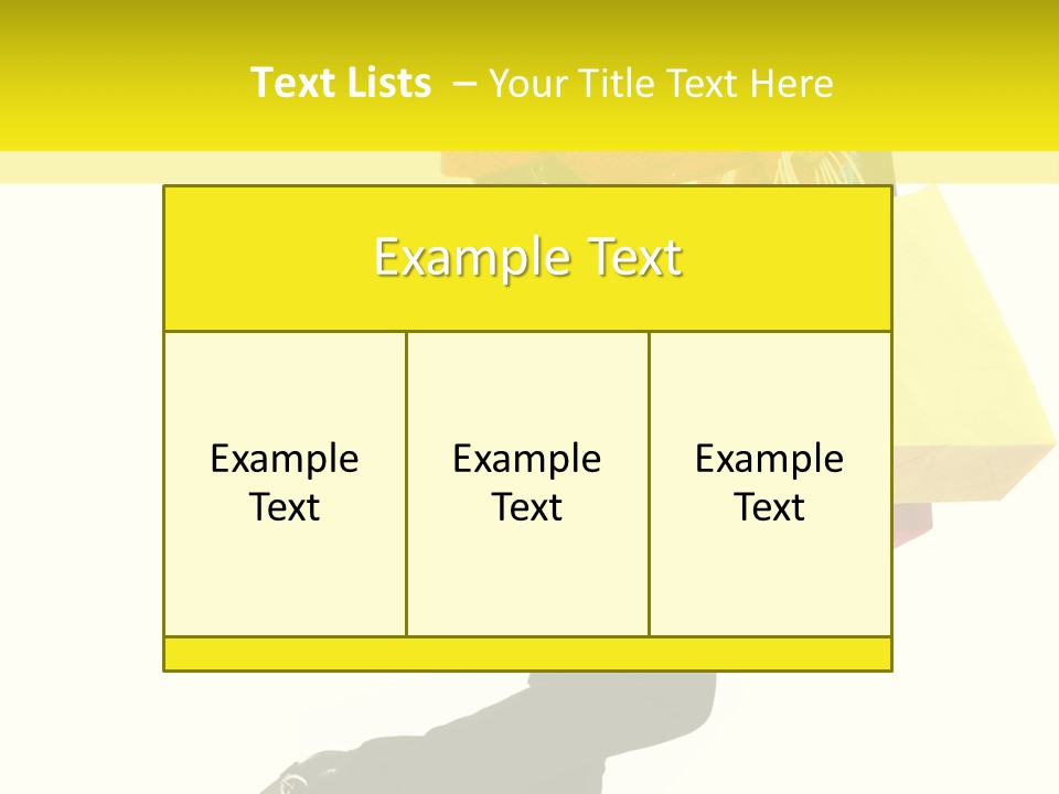 Girl Caucasian Female PowerPoint Template