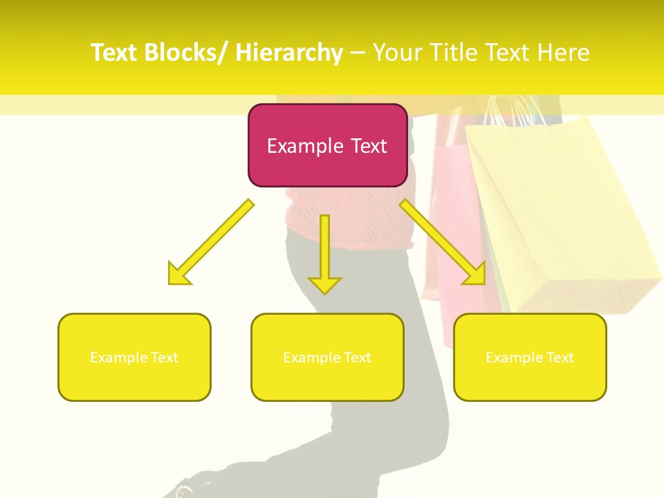 Girl Caucasian Female PowerPoint Template