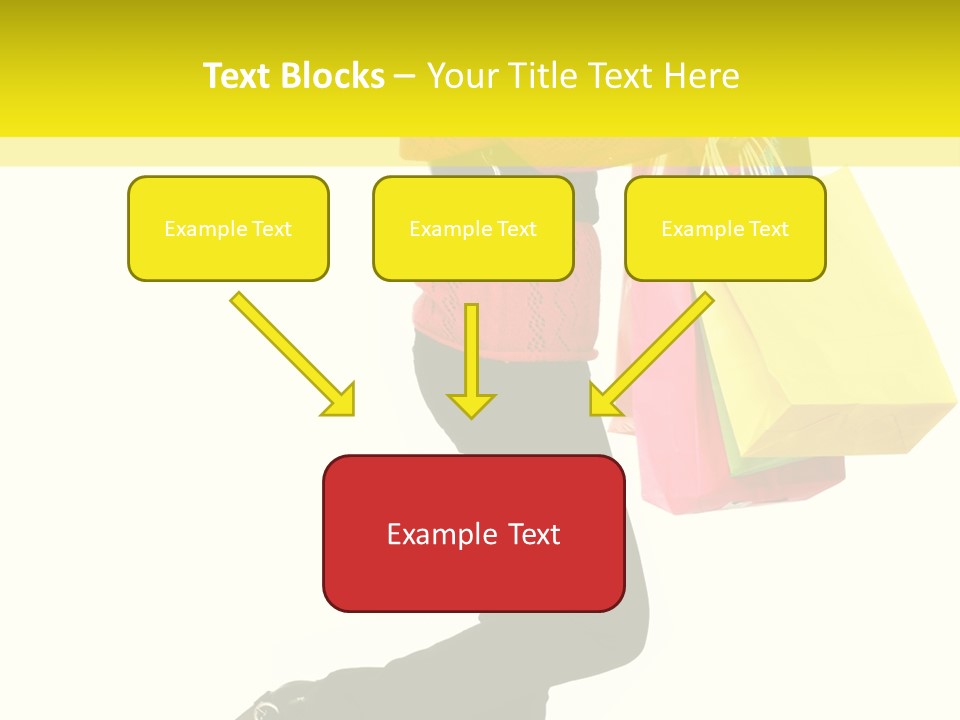 Girl Caucasian Female PowerPoint Template