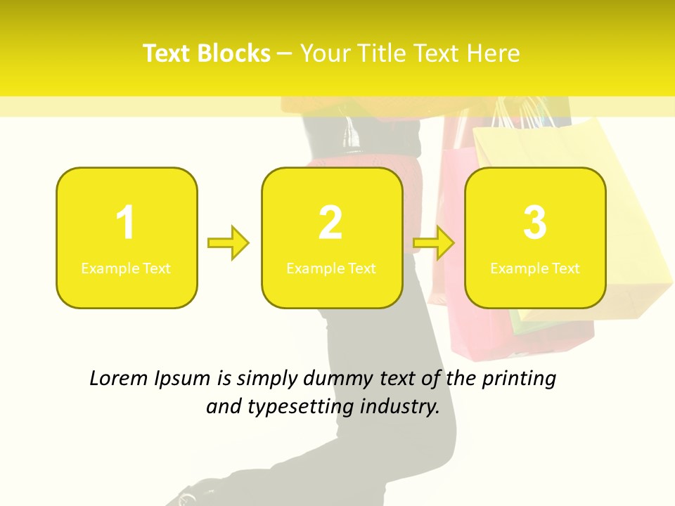 Girl Caucasian Female PowerPoint Template