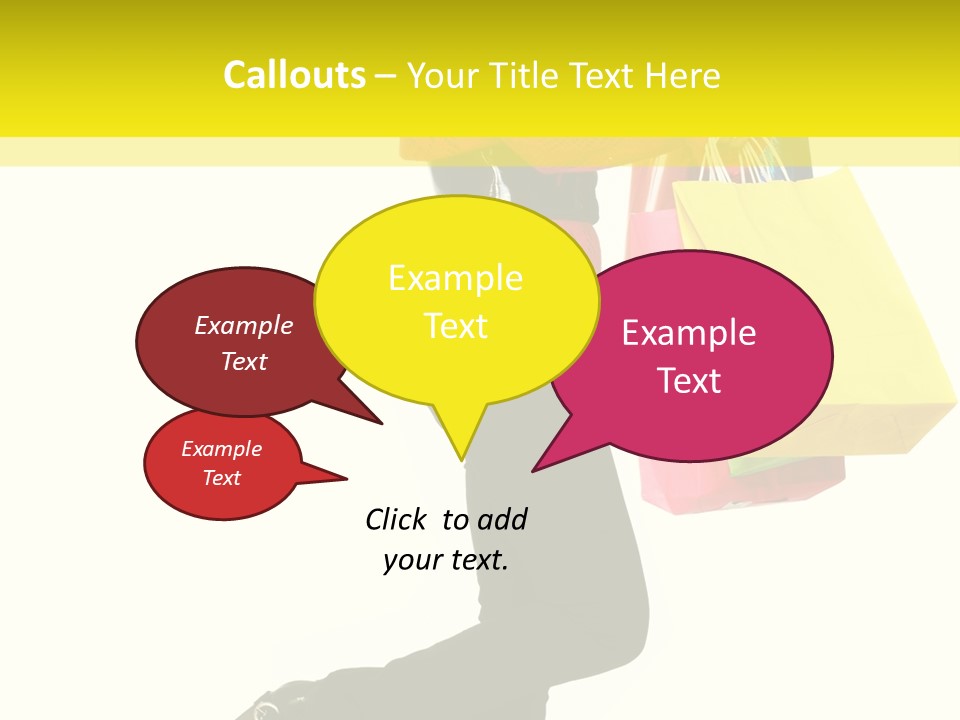 Girl Caucasian Female PowerPoint Template