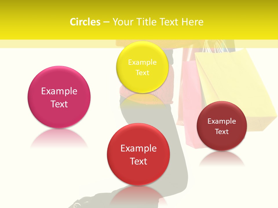 Girl Caucasian Female PowerPoint Template