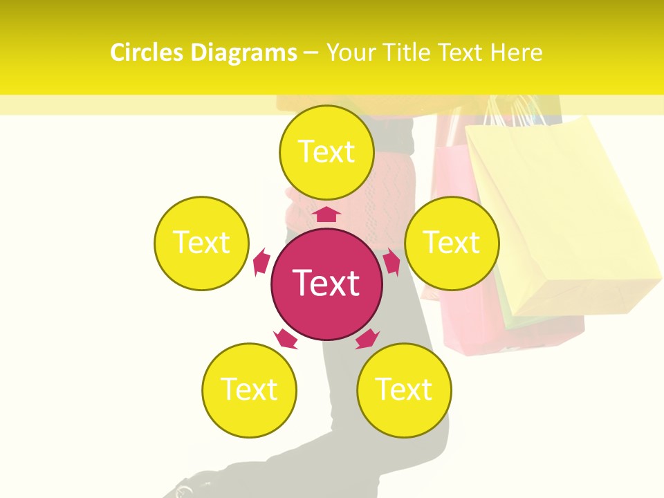 Girl Caucasian Female PowerPoint Template