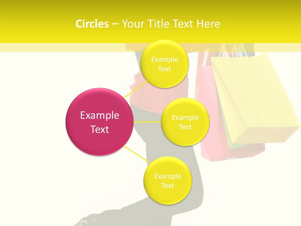 Girl Caucasian Female PowerPoint Template