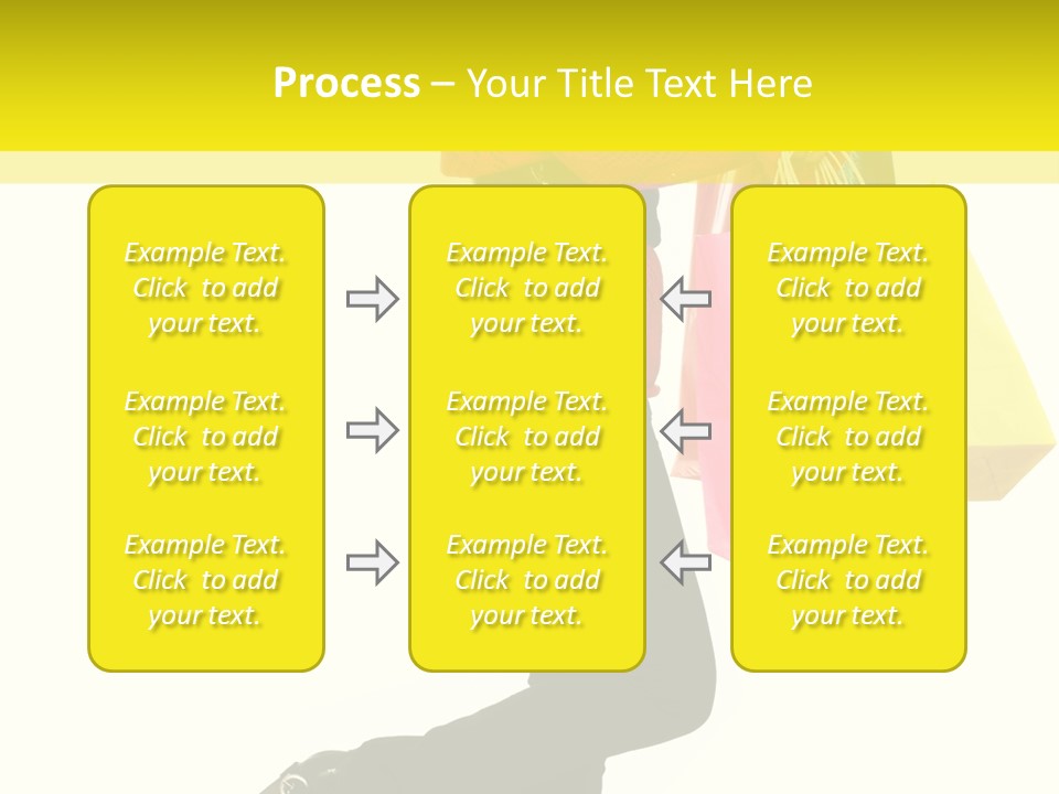 Girl Caucasian Female PowerPoint Template