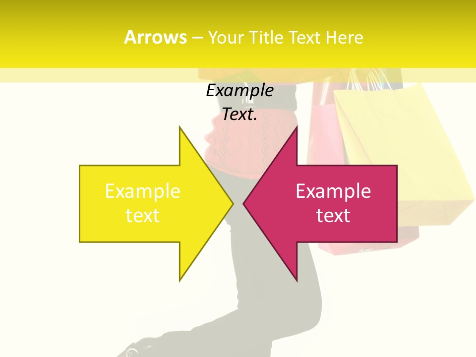 Girl Caucasian Female PowerPoint Template