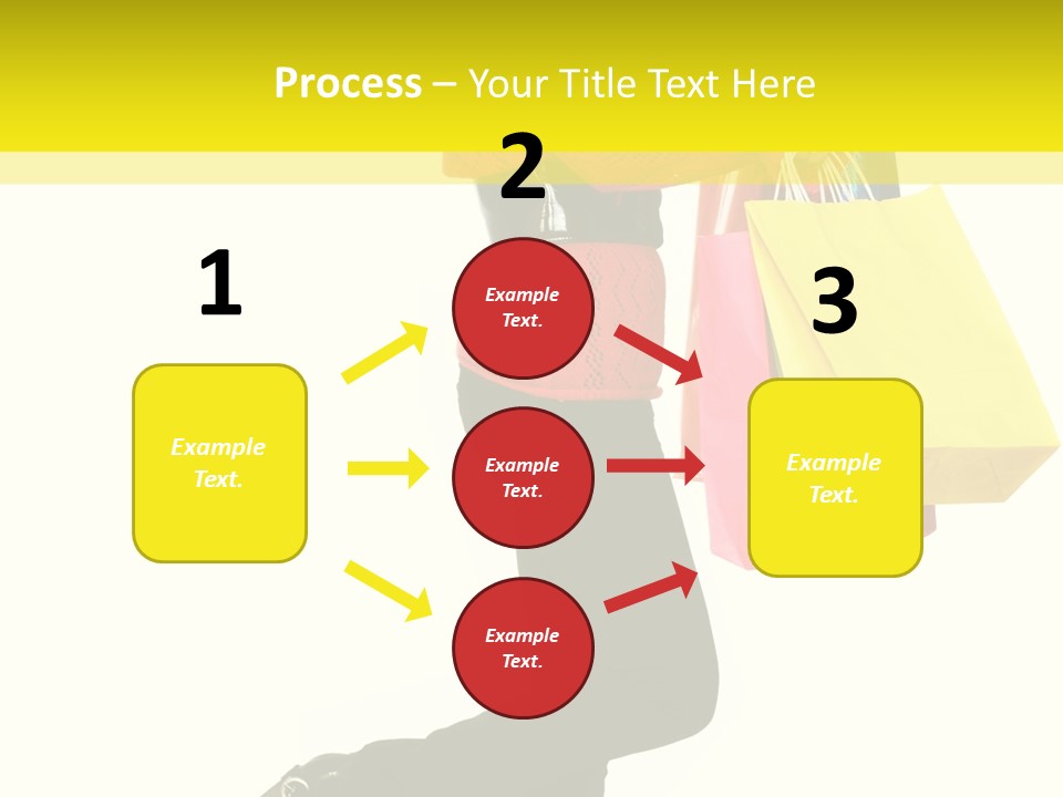 Girl Caucasian Female PowerPoint Template