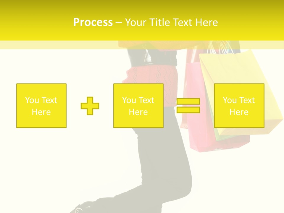Girl Caucasian Female PowerPoint Template