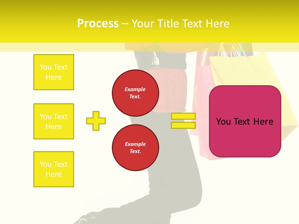 Girl Caucasian Female PowerPoint Template