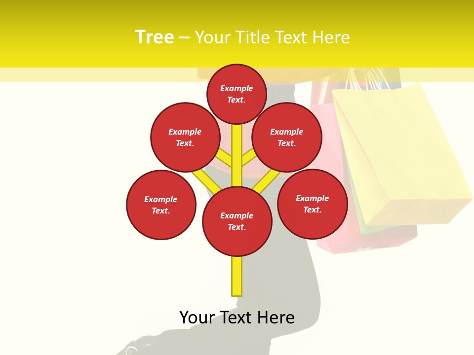 Girl Caucasian Female PowerPoint Template