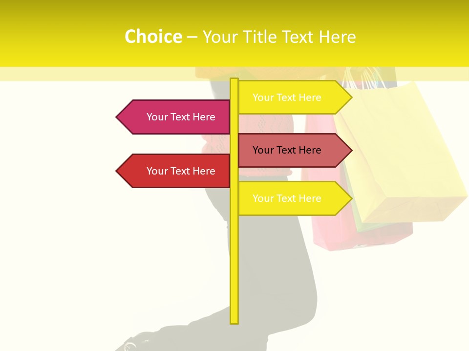 Girl Caucasian Female PowerPoint Template