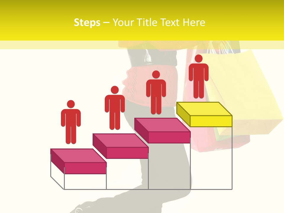 Girl Caucasian Female PowerPoint Template